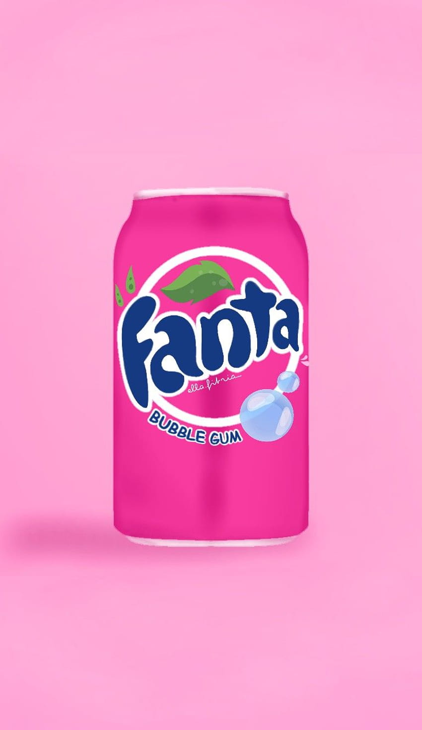 Aesthetic Fanta Pink Bubble Gum Flavor, fanta soda HD phone wallpaper