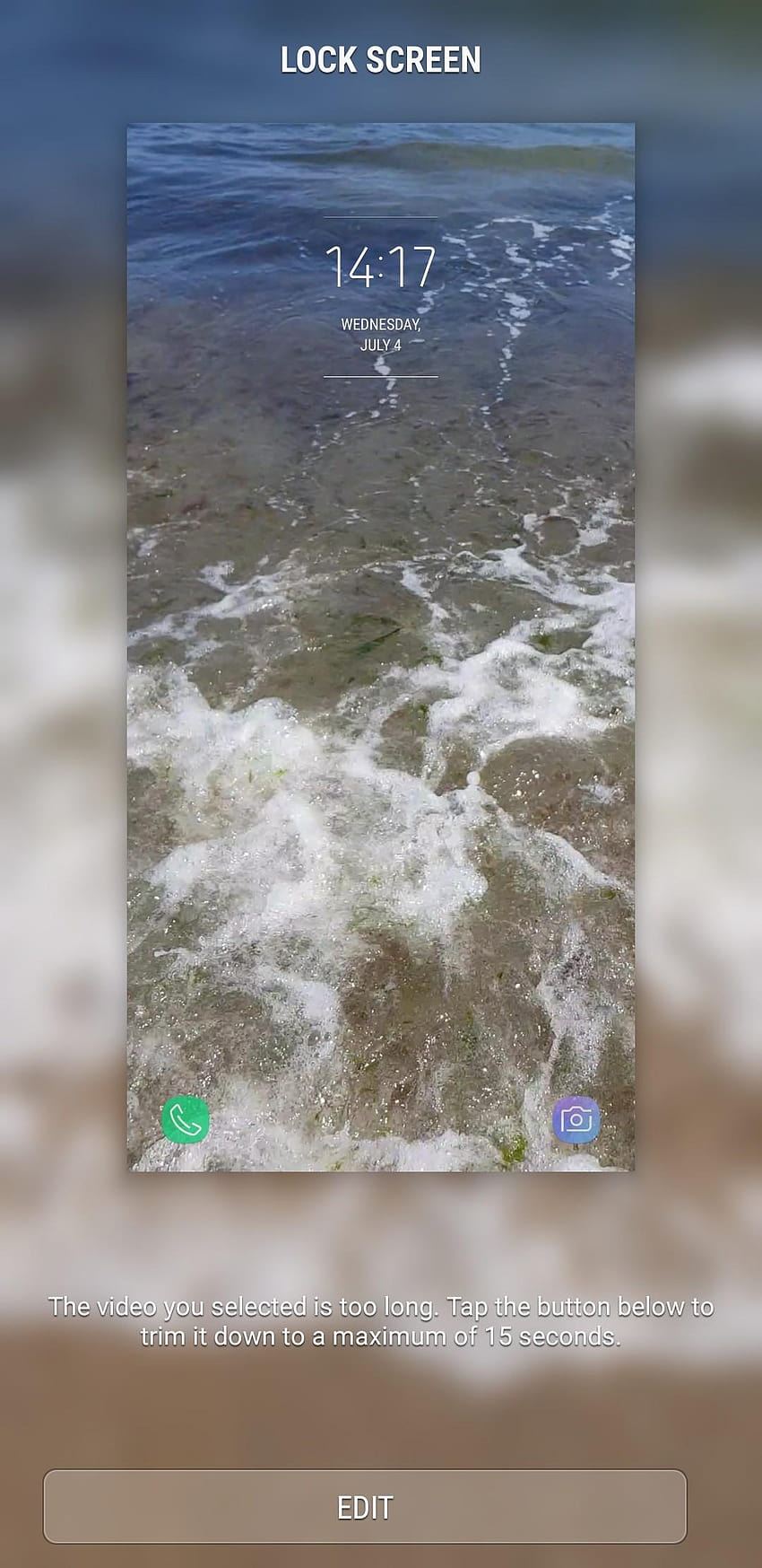 How to Set a Video as Lock Screen on Samsung Galaxy S8/Note 8 HD phone  wallpaper | Pxfuel