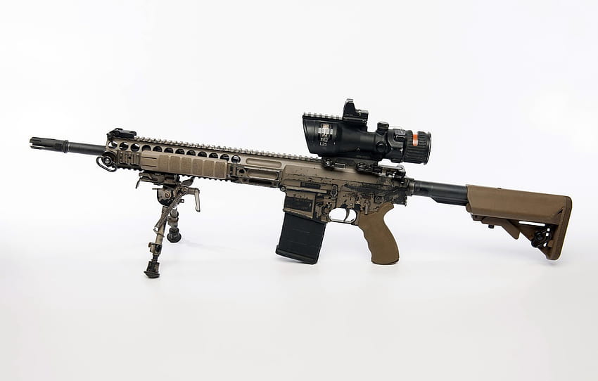 weapons, background, 7.62mm, Sharpshooter Assault Rifle, L129A1 , section оружие HD wallpaper
