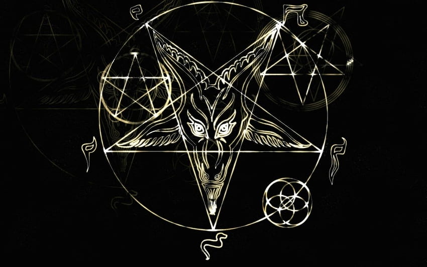 Satanist, devil symbol HD wallpaper