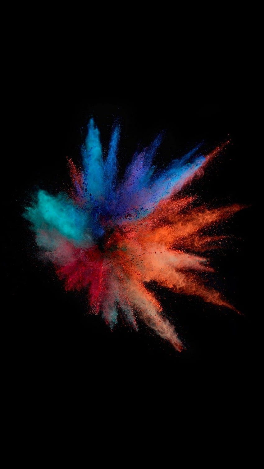 Iphone Color Explosion, iphone explosion HD phone wallpaper