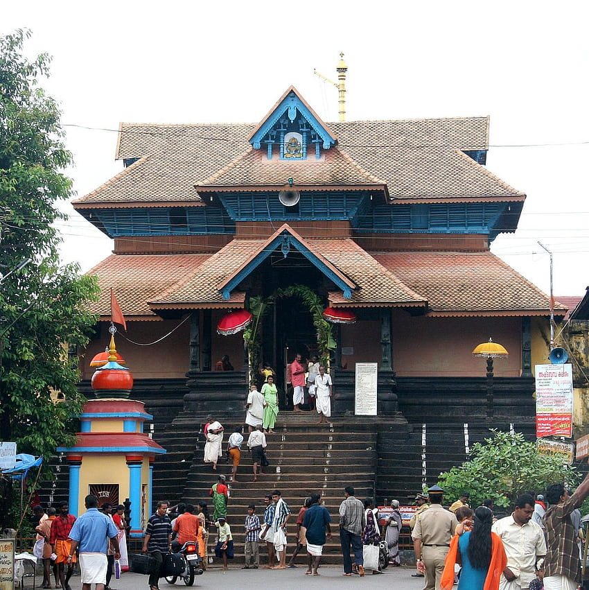 Aranmula-Parthasarathy-Tempel, Sabarimala-Tempel HD-Handy-Hintergrundbild
