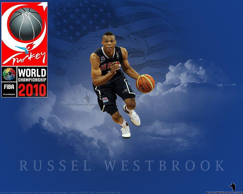 Russell Westbrook FIBA ​​Dünya Şampiyonası 2010, russel westbrook HD duvar kağıdı