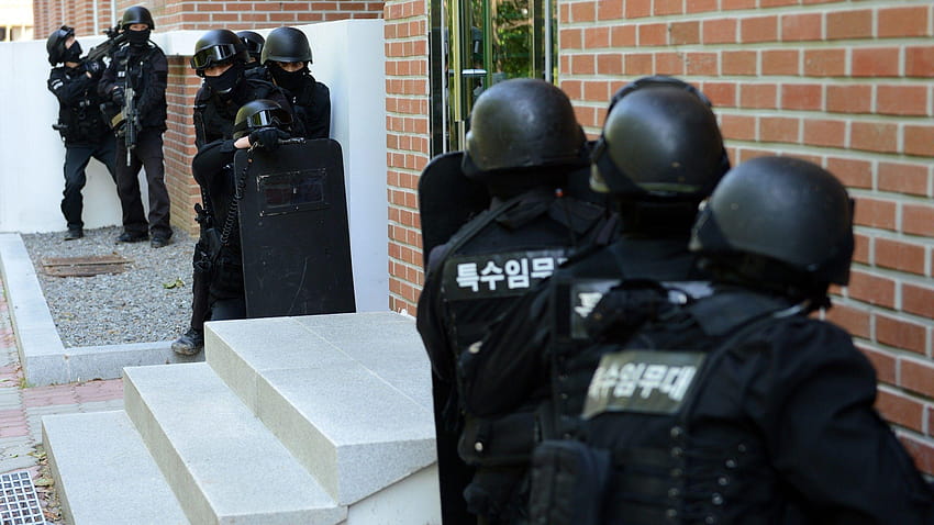 : exército, Pessoa, Forças Armadas da República da Coreia, oficial, policial papel de parede HD
