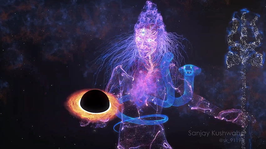 Kosmischer Shiva: r/trippy HD-Hintergrundbild
