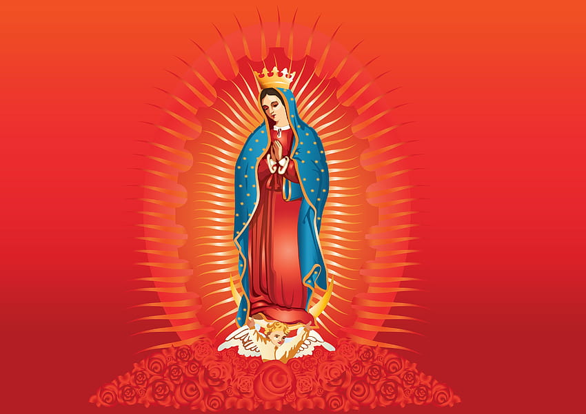 La Virgen De Guadalupe na psie Tapeta HD