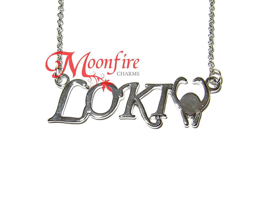 THOR Loki's Name and Helmet Necklace HD wallpaper