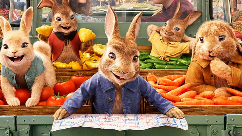 Peter Rabbit 2 ': O filme atrasado terá um lançamento antecipado?, Peter Rabbit 2 o filme fugitivo papel de parede HD