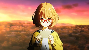 Download wallpaper glasses, Anime, Kyoukai no Kanata, Sakura Inami, Mitsuki  Nase, Shizuku Ninomiya, Mirai Kuriyama, Ai Shindou, section other in  resolution 640x960