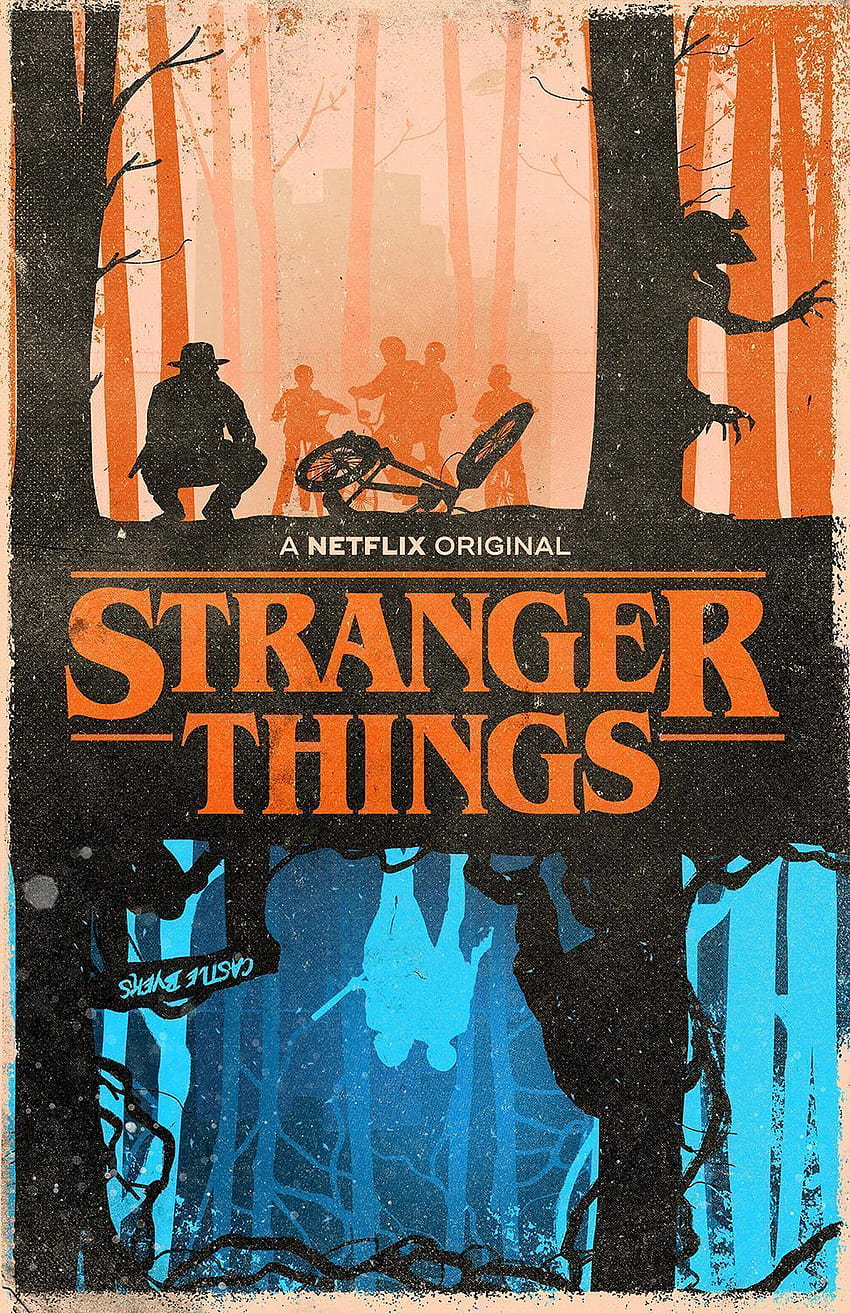 I made a Stranger Things Poster : Fantasy, stranger things HD phone wallpaper