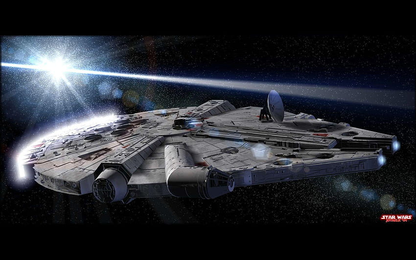 Millennium Falcon Star Wars Hyperspace ... รายการ ฮัน โซโล และชิวแบ็กก้า มิลเลนเนียม ฟอลคอน วอลล์เปเปอร์ HD
