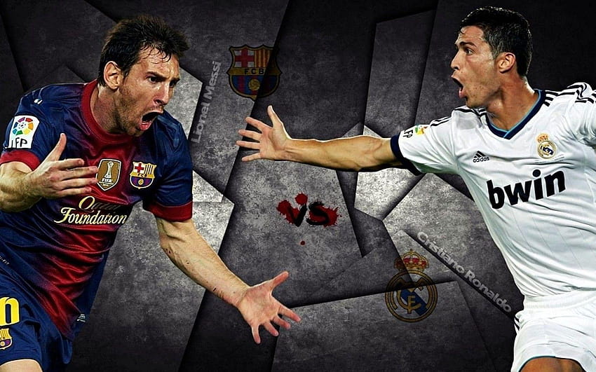 Messi Vs Ronaldo ~ Sdeer, messi ronaldo HD wallpaper