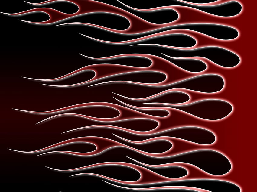 harley flames clip art, red flame HD wallpaper