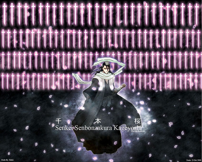 Bleichmittel: Senkei Senbonzakura Kageyoshi HD-Hintergrundbild