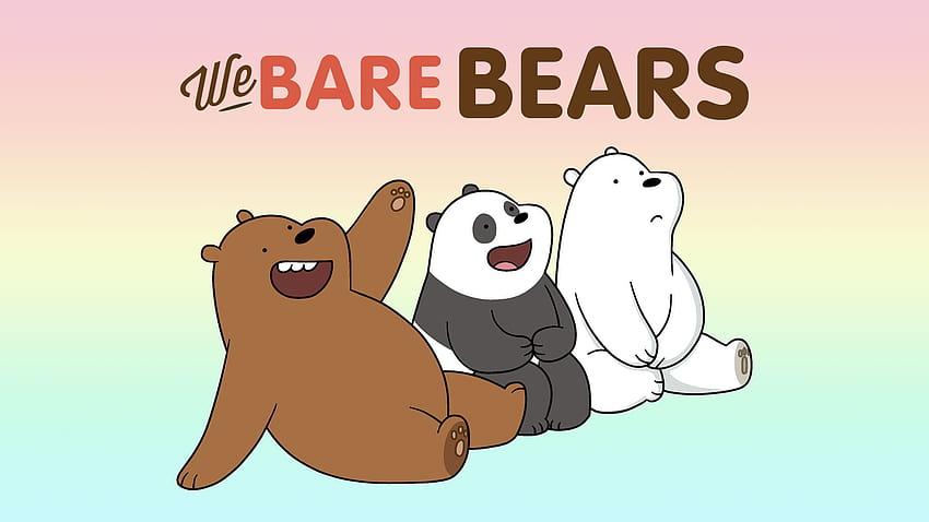 We Bare Bears on Dog เราเปลือยหมีสุนทรีย วอลล์เปเปอร์ HD