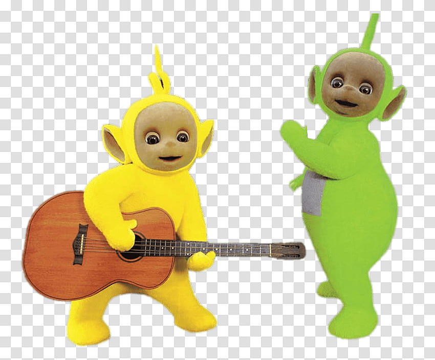 Teletubbies Dipsy And Lala Teletubbies Lala And Dipsy, Leisure Activities, Guitar, Musical Instrument, Toy Transparent Png – Pngset HD wallpaper