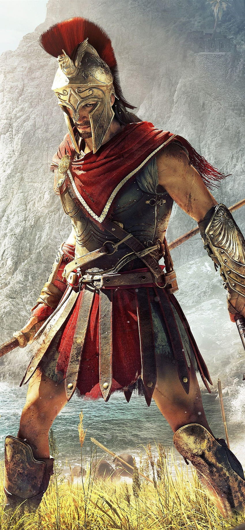 Assassins Creed Odyssey Iphone fondo de pantalla del teléfono