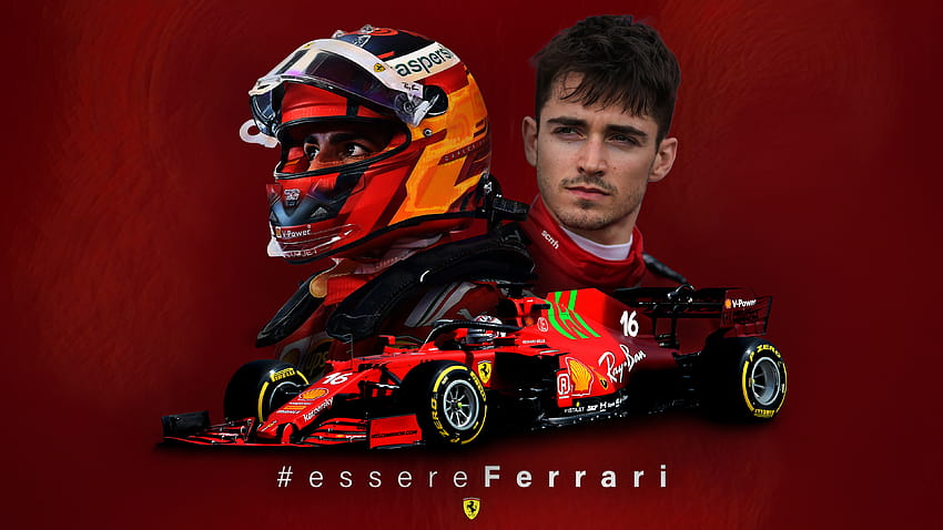 Scuderia Ferrari 2021, ferrari f1 2022 monako Wallpaper HD