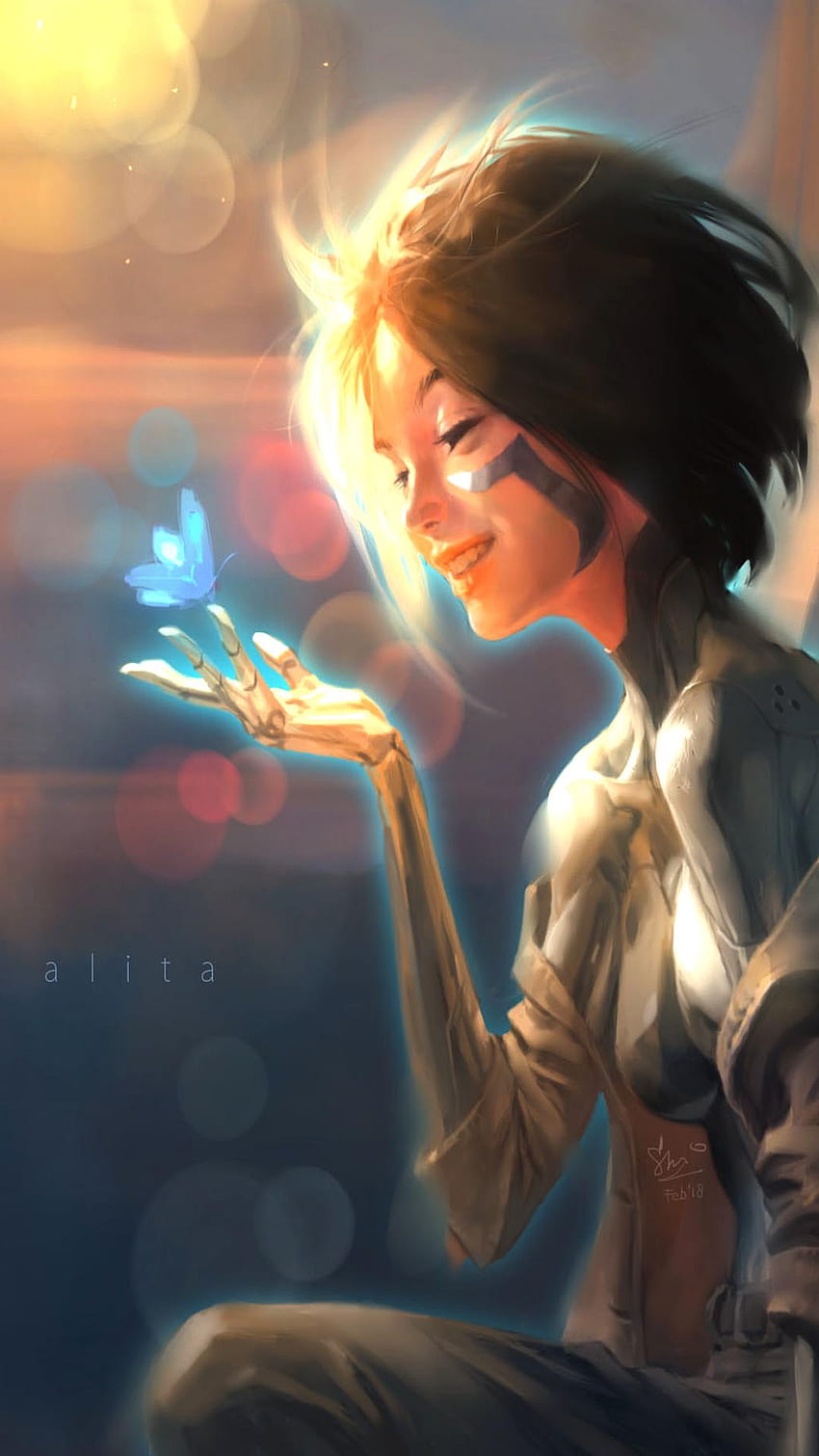 Alita angel fan art HD wallpapers | Pxfuel