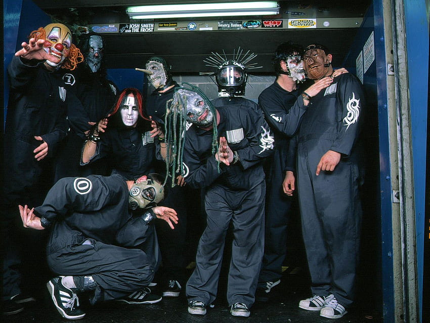 Slipknot maskeleri , Slipknot maskeleri, slipknot 1999 HD duvar kağıdı