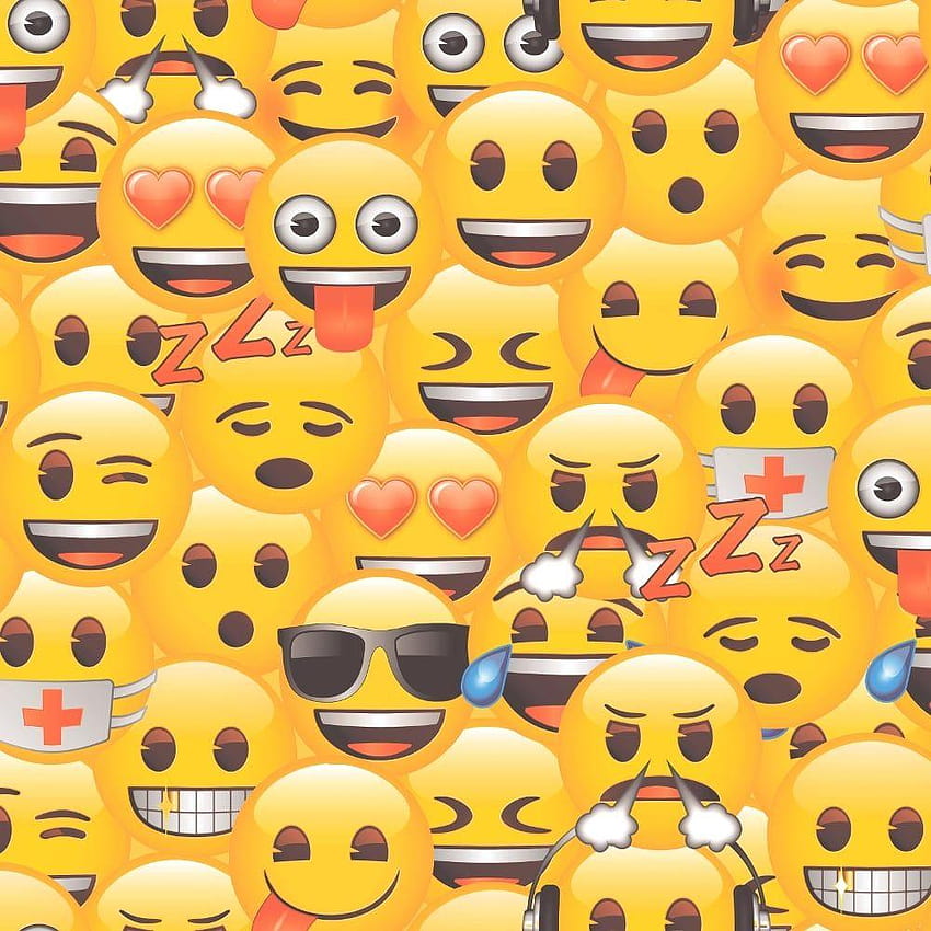 Official Emoji Childrens Smiley Face Cartoon Kids WP4 HD phone wallpaper