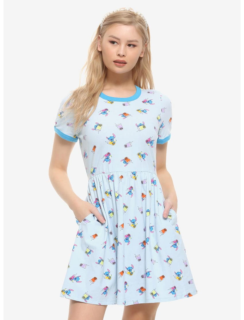 Disney Lilo & Stitch Boba Ringer Dress HD phone wallpaper