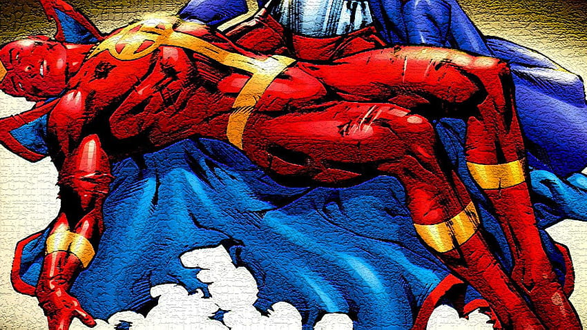 Red Tornado and Backgrounds HD wallpaper