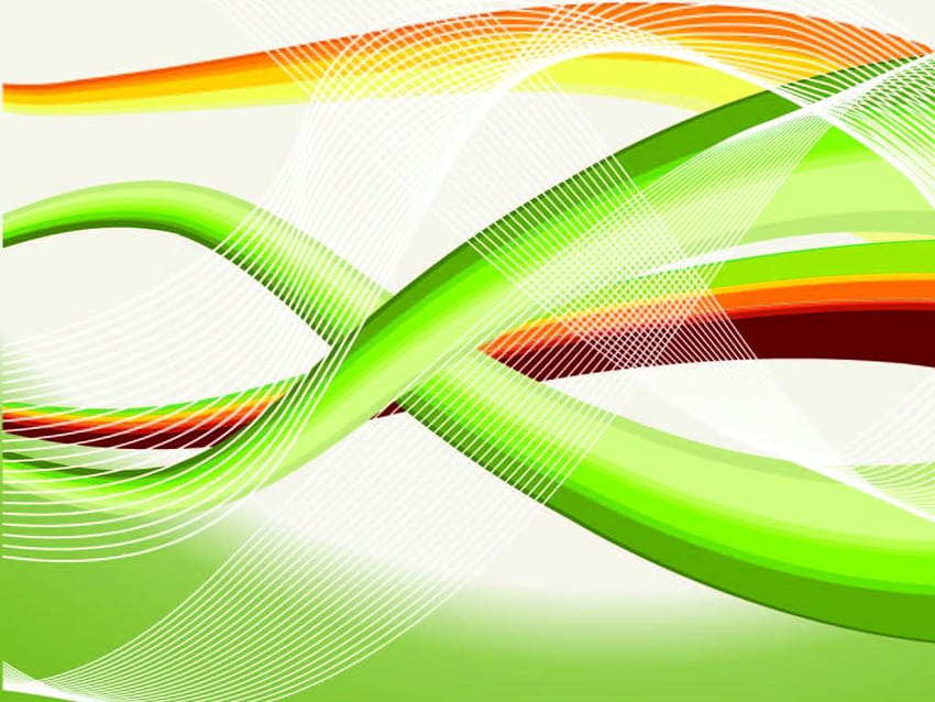 Líneas coloridas abstractas s PPT para sus plantillas de PowerPoint, líneas amarillas verdes fondo de pantalla