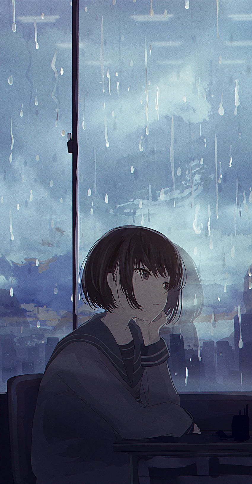Sad Anime Art Anime Boy Art HD phone wallpaper  Pxfuel