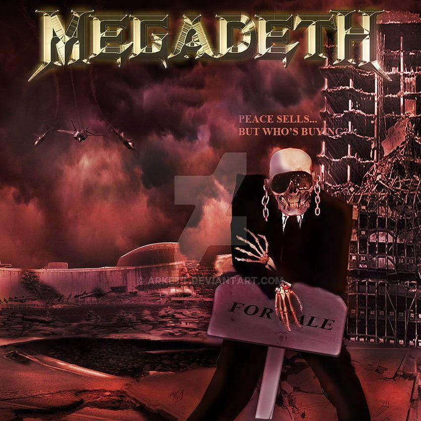 Pokój sprzedaje remake 2 autorstwa Arkett, Megadeth Peace sprzedaje Tapeta na telefon HD