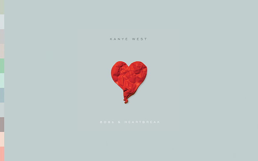 Kanye West Capa do álbum, 808s e desgosto papel de parede HD