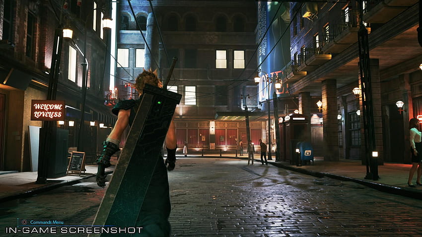 Nuevo arte conceptual de Final Fantasy VII Remake y de Midgar fondo de pantalla