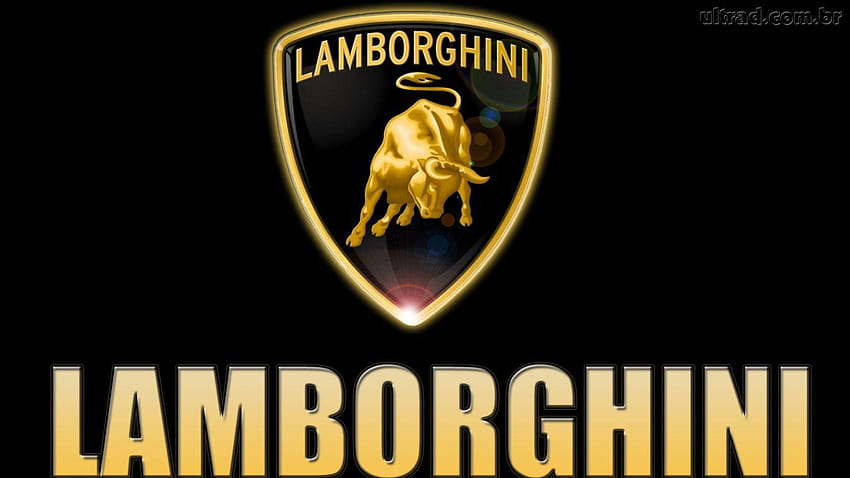 Lamborghini Logo Drawing Wallpaper. Desktop Background