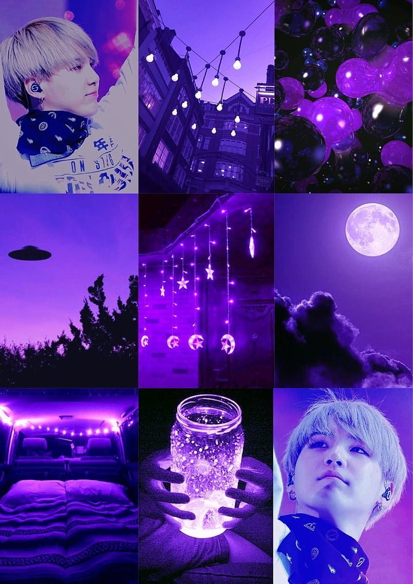 Light Purple Aesthetic Collage, lavender aesthetic HD phone wallpaper