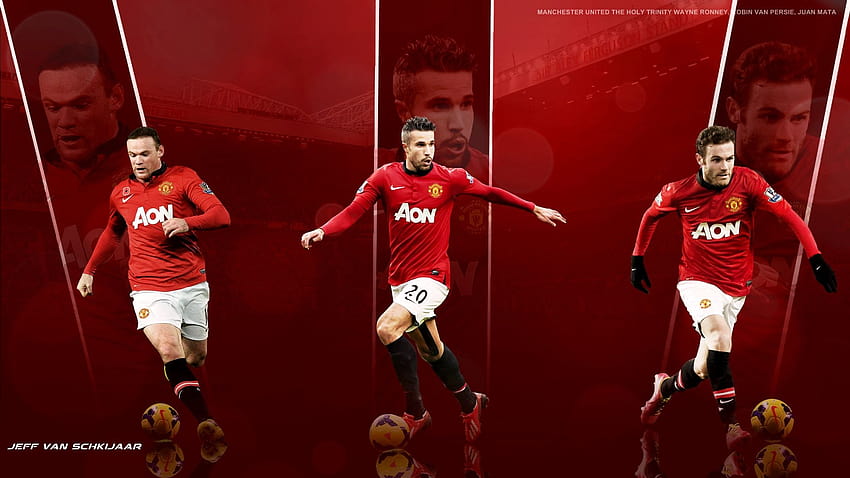 2 Manchester United Player, man united player HD wallpaper