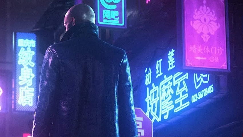 Hitman 3 wird einen neuen Neon enthüllen HD-Hintergrundbild