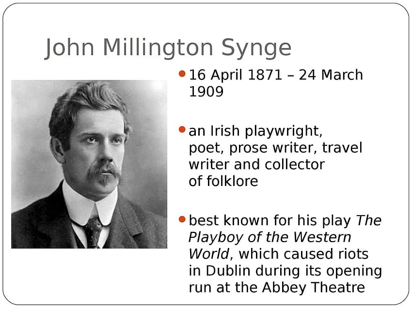 John Millington Synge Quote “theyre Cheering A Young Lad The Champion Playboy Of The Western 3153
