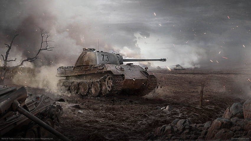 Weltkriegspanzer HD-Hintergrundbild
