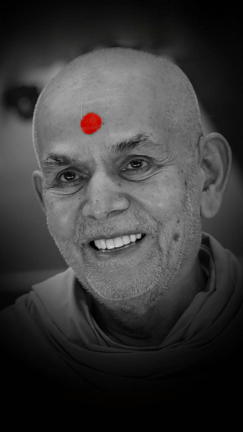 Guru spirituale di Yash6170, mahant swami maharaj Sfondo del telefono HD