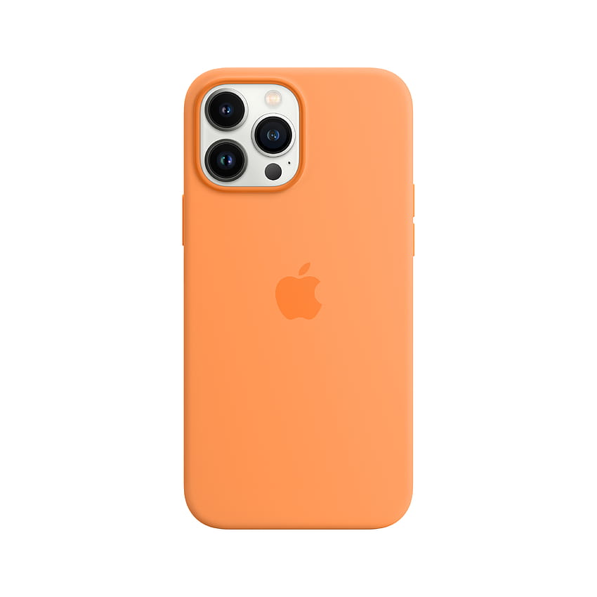Funda de silicona para iPhone 13 Pro Max con MagSafe - Marigold fondo de pantalla del teléfono