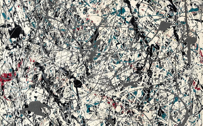 Jackson Pollock 'melampaui waktu dan mode' Wallpaper HD