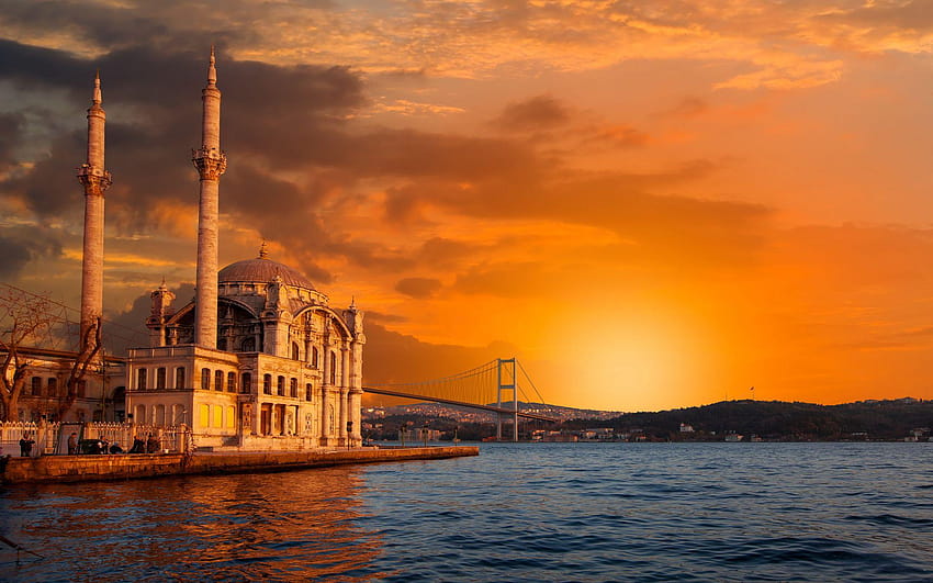 Belle ville d'Istanbul en Turquie, turkiye Fond d'écran HD