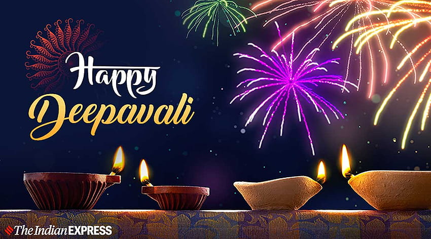 Happy Deepavali 2019: życzenia Diwali, status, cytaty, GIF Tapeta HD