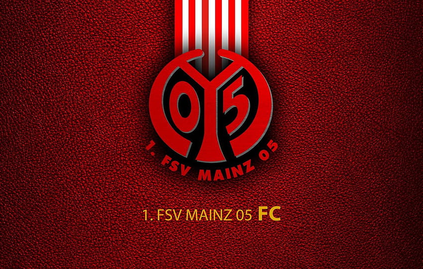sport, logo, football, Bundesliga, FSV Mainz HD wallpaper