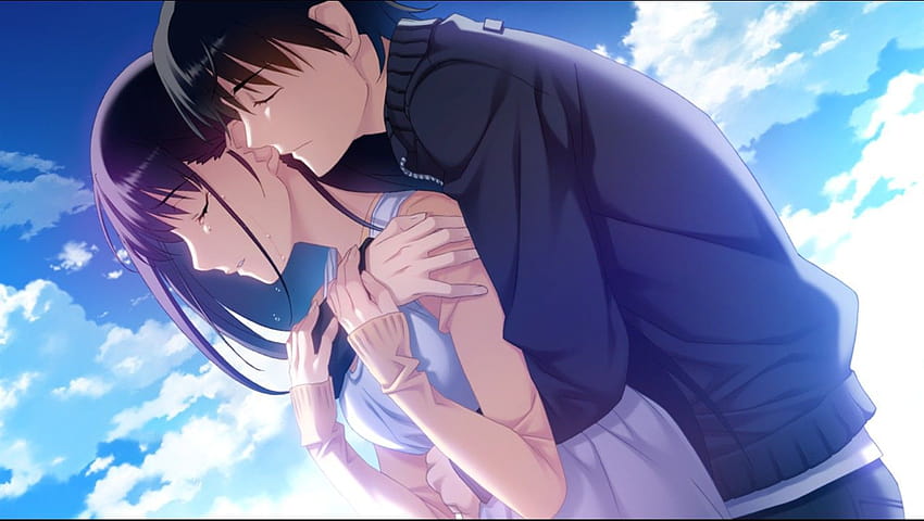 Grisaia no rakuen , hug, hug anime couple HD wallpaper