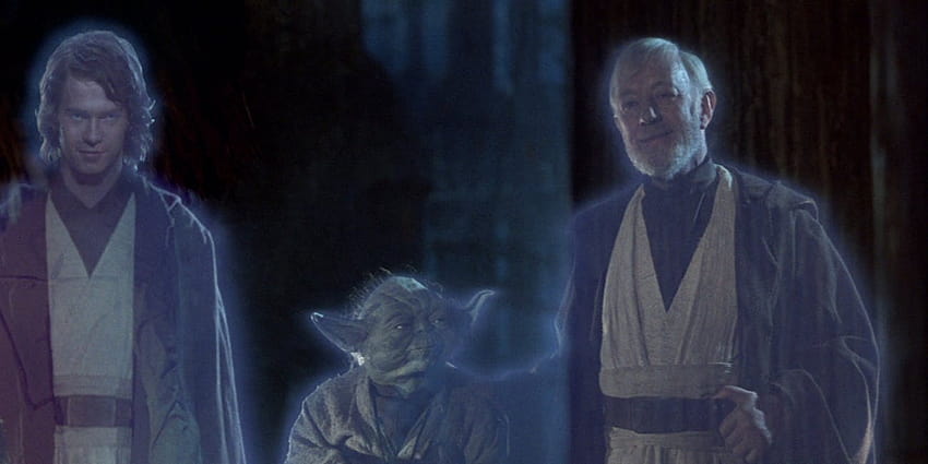 กระบี่แสงสีเหลืองใหม่ของ Rey มีความหมายที่ซ่อนอยู่ใน 'Rise of, star wars การเพิ่มขึ้นของ skywalker ghost luke และ r2 วอลล์เปเปอร์ HD