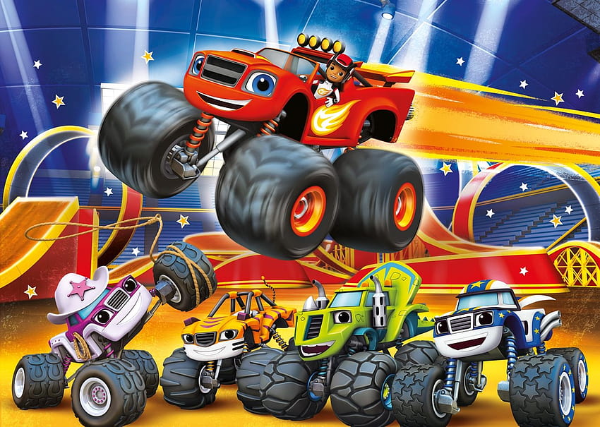 Baby Blaze And The Monster Machines HD wallpaper