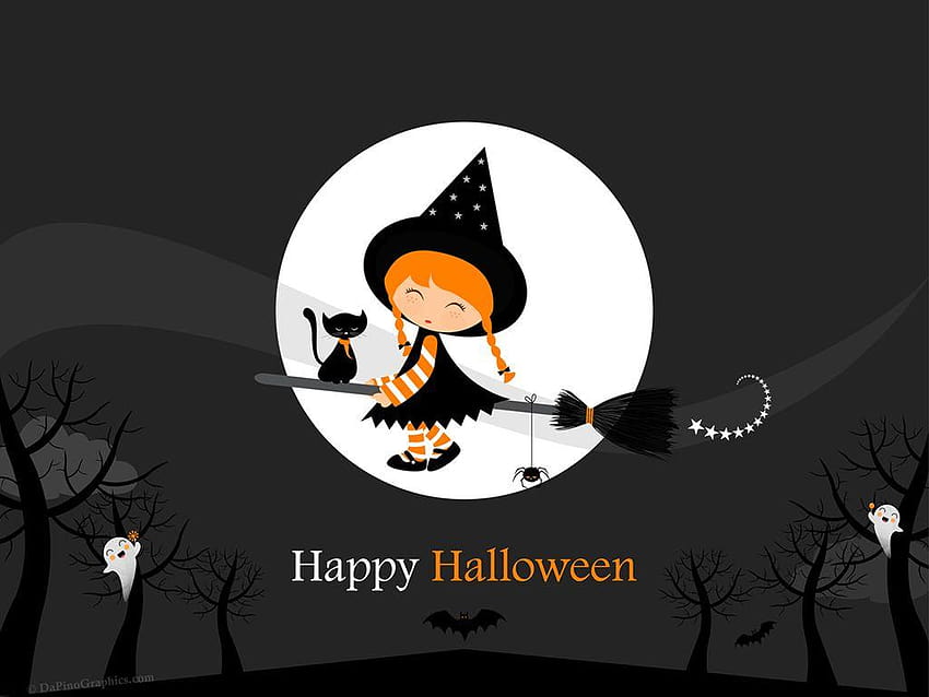Happy Halloween for . Available in different screen, halloween cartoon HD wallpaper