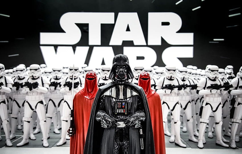 Darth Vader, Star Wars, Stormtrooper, Abschnitt разное, Darth Vader und Stormtroopers HD-Hintergrundbild
