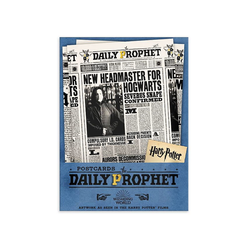 Cartes postales de la Gazette du sorcier, Snape Daily Prophet Fond d'écran de téléphone HD